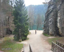 Vstup do skal, Pískovna