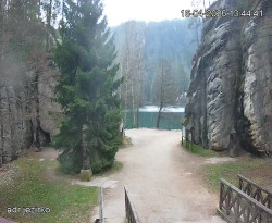 Vstup do skal, Pískovna