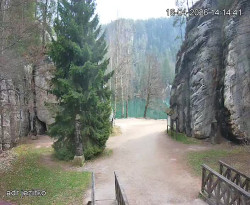 Vstup do skal, Pískovna