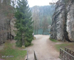 Vstup do skal, Pískovna