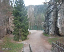 Vstup do skal, Pískovna