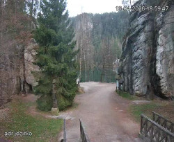 Vstup do skal, Pískovna