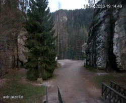 Vstup do skal, Pískovna