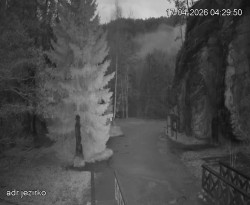 Vstup do skal, Pískovna