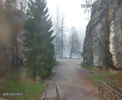 Vstup do skal, Pískovna