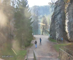 Vstup do skal, Pískovna