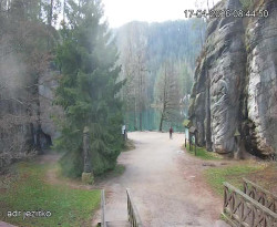 Vstup do skal, Pískovna