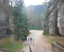 Vstup do skal, Pískovna