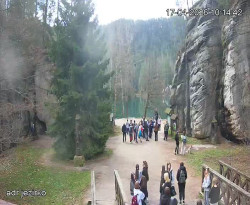 Vstup do skal, Pískovna