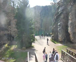 Vstup do skal, Pískovna