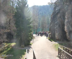 Vstup do skal, Pískovna