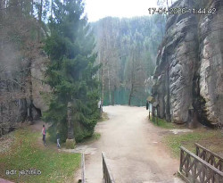 Vstup do skal, Pískovna