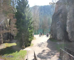 Vstup do skal, Pískovna