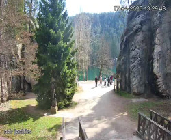 Vstup do skal, Pískovna