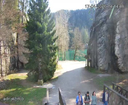 Vstup do skal, Pískovna