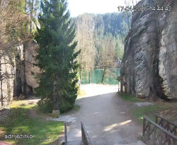 Vstup do skal, Pískovna