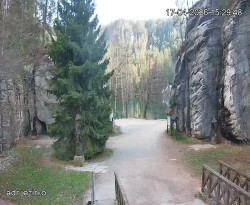 Vstup do skal, Pískovna