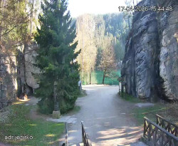 Vstup do skal, Pískovna