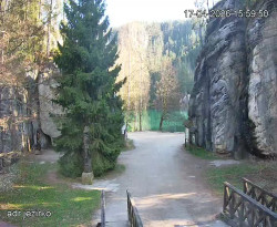 Vstup do skal, Pískovna