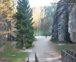 Vstup do skal, Pískovna