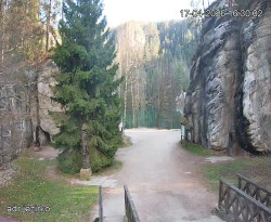 Vstup do skal, Pískovna