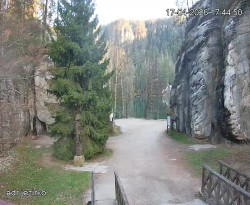 Vstup do skal, Pískovna