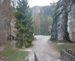 Vstup do skal, Pískovna