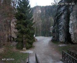 Vstup do skal, Pískovna