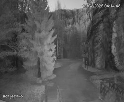 Vstup do skal, Pískovna