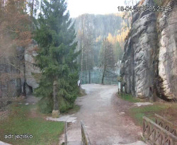 Vstup do skal, Pískovna