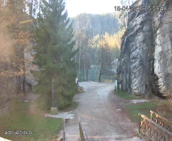 Vstup do skal, Pískovna