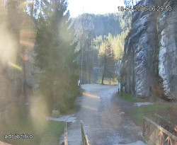 Vstup do skal, Pískovna