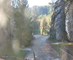 Vstup do skal, Pískovna