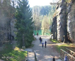 Vstup do skal, Pískovna