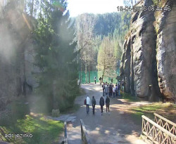 Vstup do skal, Pískovna