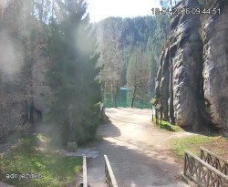 Vstup do skal, Pískovna