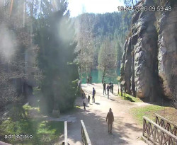 Vstup do skal, Pískovna