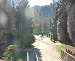 Vstup do skal, Pískovna