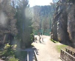 Vstup do skal, Pískovna