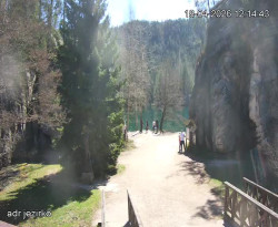 Vstup do skal, Pískovna