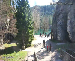 Vstup do skal, Pískovna