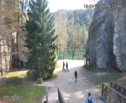 Vstup do skal, Pískovna