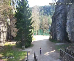 Vstup do skal, Pískovna