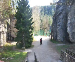 Vstup do skal, Pískovna