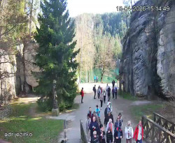 Vstup do skal, Pískovna