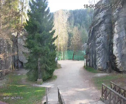 Vstup do skal, Pískovna