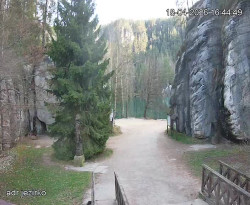 Vstup do skal, Pískovna