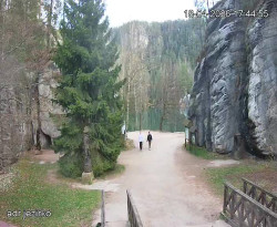 Vstup do skal, Pískovna