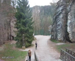 Vstup do skal, Pískovna