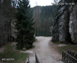 Vstup do skal, Pískovna